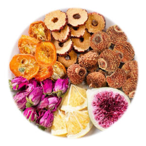 Vitamin C Bomb  /  Lemon and rose Hip tea, drink it to achieve a radiant complexion